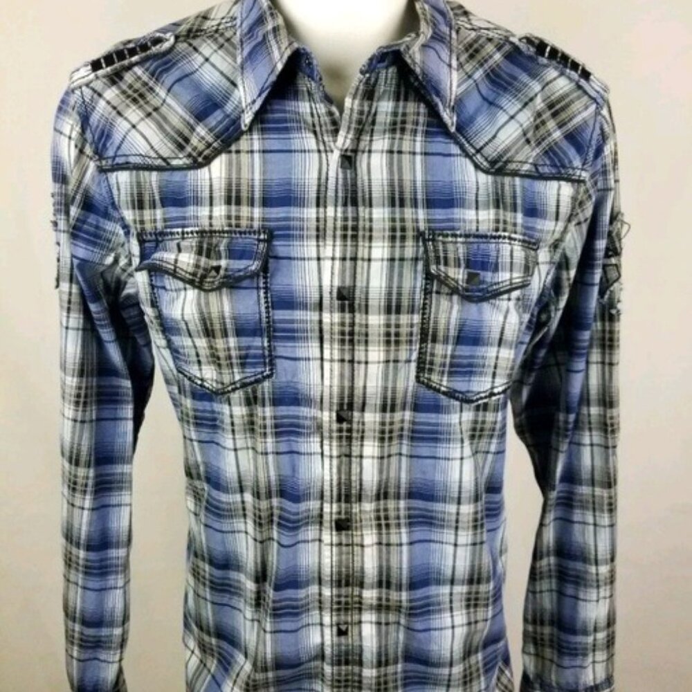 Buckle Black Shirt Large